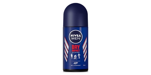 [118893] NIVEA MEN DEO ROLL-ON DRY IMPACT 50ML