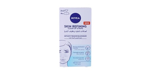 [118753] NIVEA REFINING CLEAR-UP STRIPS 6S