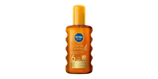 NIVEA SUN INTENSE BRONZE SPF6 OIL SPRAY W/CAROTENE EXTRACT 200ML