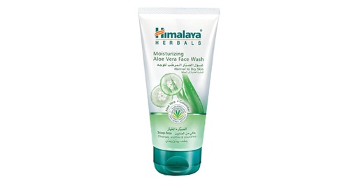 HIMALAYA MOISTURISER ALOE VERA FACE WASH CREAM 150ML