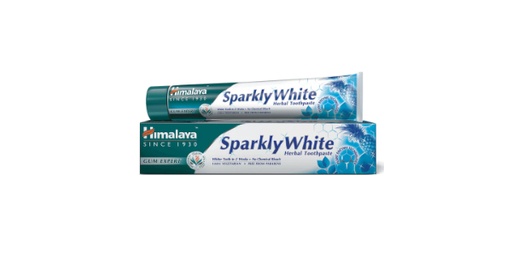 HIMALAYA SPARKLY WHITE HERBAL TOOTHPASTE 100ML